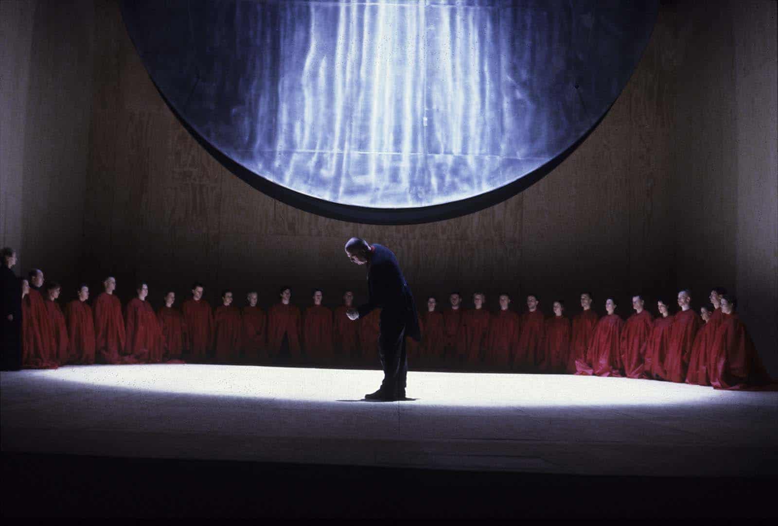 Premiere <em>Herr Puntila und sein Knecht Matti</em>1996, Berliner-Ensemble, foto Karin Rocholl