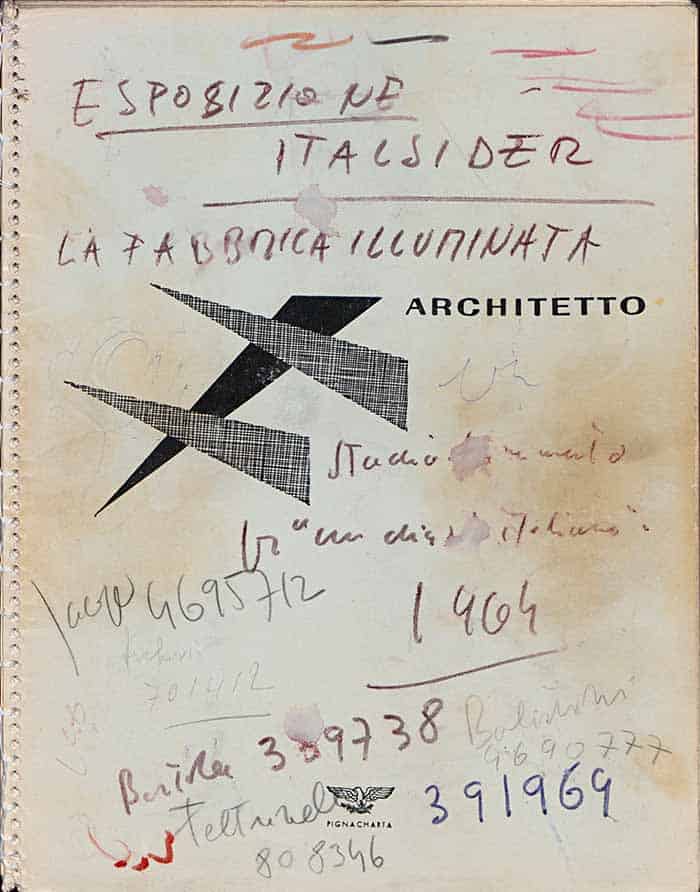 Appunti di Luigi Nono per La Fabbrica Illuminata. © eredi Luigi Nono www.luiginono.it