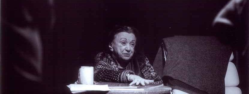 Judith Malina. Photo by Letizia Mariotti. Courtesy Thomas Walker / Living Theater