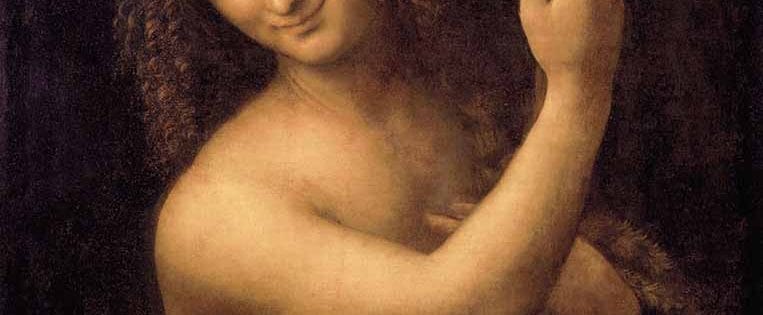 Leonardo da Vinci, Saint John the Baptist (painted between 1508 and 1513)