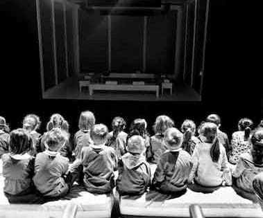 Chiara Guidi, «Fiabe giapponesi», Teatro Comandini di Cesena. Foto di Nicolò Gialain.