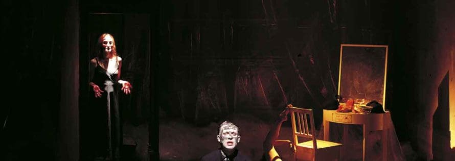 «Macbetto o la chimica della materia», dal testo di Giovanni Testori, regia di Roberto Magnani, foto di Federico Buscarino.