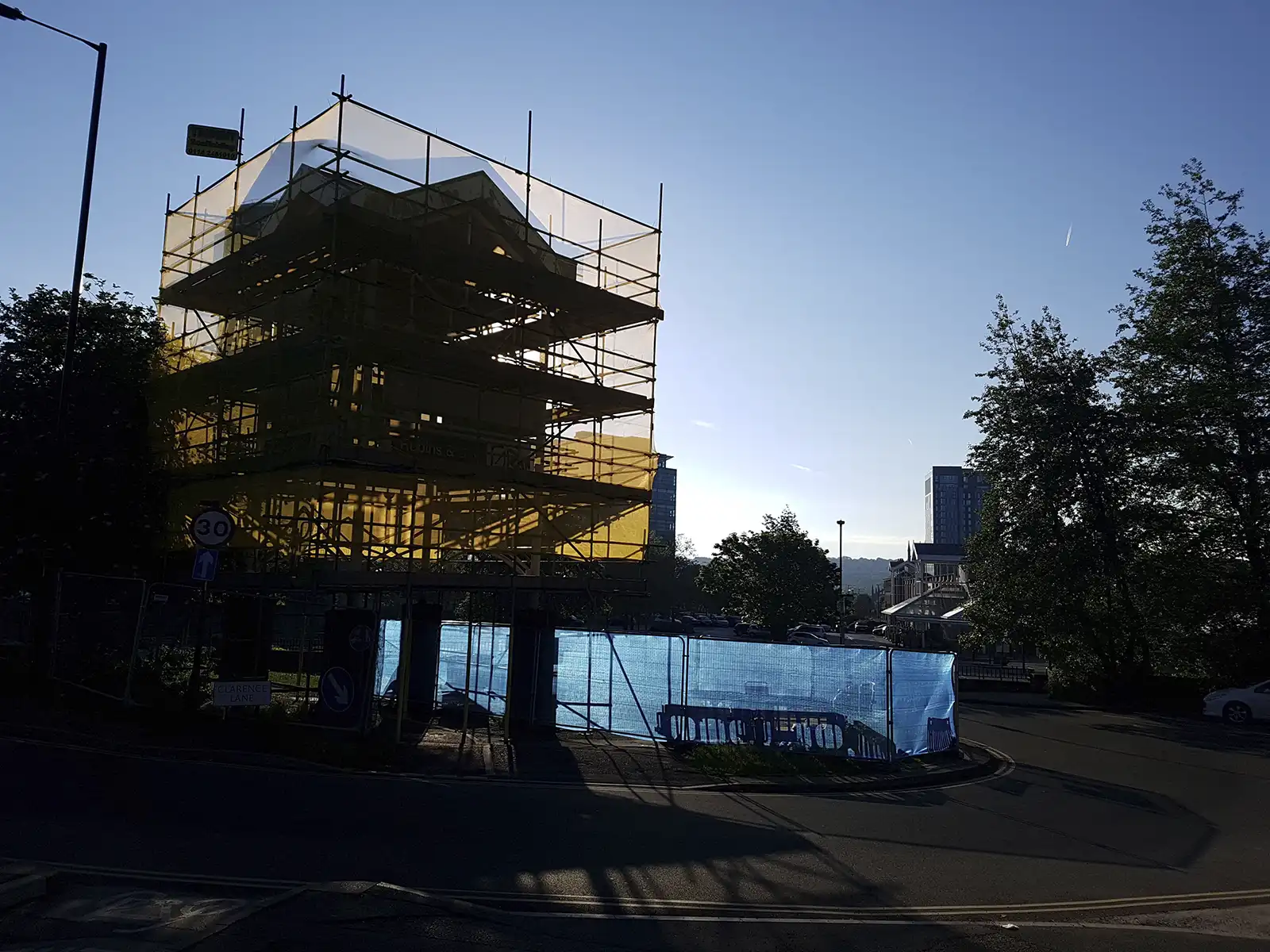 Ecclesall Road, Sheffield, 6.50 am 20 maggio 2020, foto Joslin McKinney