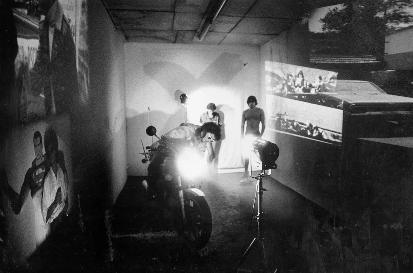 Antonio Syxty, Jack & Jackie, rassegna Due interventi di ricerca nel teatro, Out-Off, Milano 14 settembre 1979. Foto di Fabrizio Garghetti. Courtesy Archivio Out-Off, Milano.