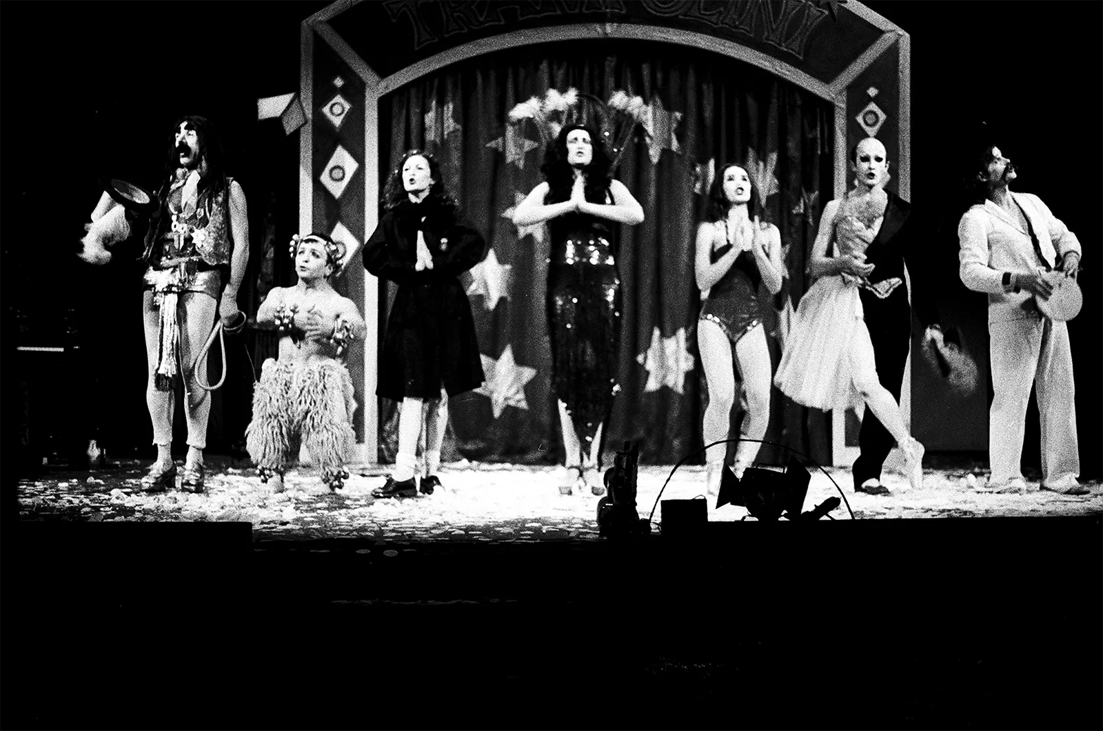 Grand Magic Circus, Les grands sentiments 1976. Foto di Fabio Donato.