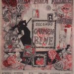 Poster of 'Amleto o le conseguenze della pietà filiale' by Tonino Caputo 1967