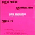 Amleto di Carmelo Bene (da Shakespeare a Laforgue), Poster of Metastasio theater in Prato, 8-14 October 1975; Stable Theater in Turin, December 1975