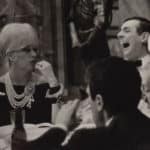Dario Fo e Franca Rame nella commedia in due atti 'Chi ruba un piede è fortunato in amore' Dario Fo, 8 settembre 1961, Teatro Odeon di Milano