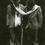Remondi e Caporossi. Rem & Cap. 1988. Prima scena: dagli abiti iniziano a germogliare i corpi.