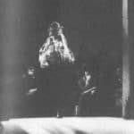 Achille Perilli, Gruppo Altro. Altro/Merz.1973. Stefania Ciaraldi percorre lo spazio scenico. Pubblicata in 'altro. Dieci anni di lavoro intercodice', edizioni Kappa, 1981
